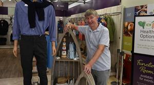 GCA CEO Peter Burks at Haskins' Forest Lodge garden centre - credit GCA